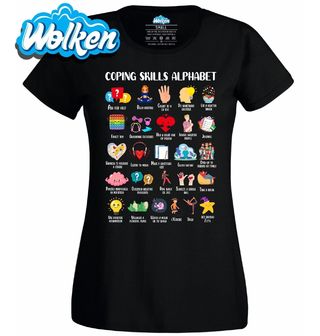 Dámské tričko Abeceda zvládání stresu.jpg