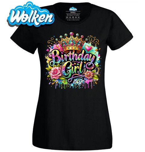 Obrázek produktu Dámské tričko Oslavenkyně Birthday Girl