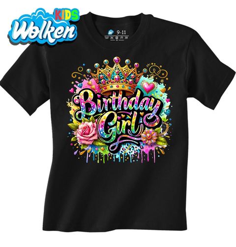 Obrázek produktu Dětské tričko Oslavenkyně Birthday Girl