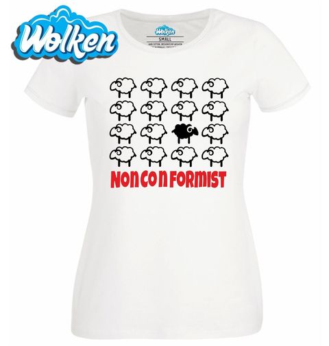 Obrázek produktu Dámské tričko Nepřizpůsobivá Černá ovce Nonconformist