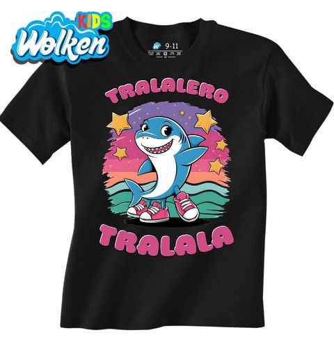 Obrázek produktu Dětské tričko Tralalero Tralala Roztomilý žralok