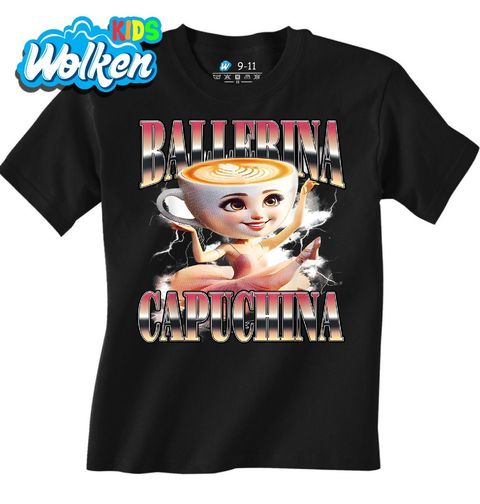 Obrázek produktu Dětské tričko Italský Brainrot Ballerina Capuchina