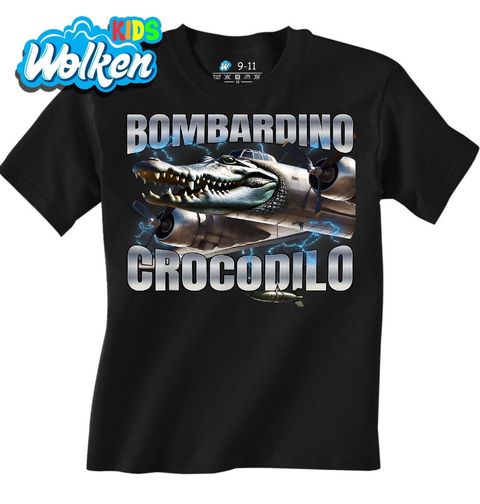 Obrázek produktu Dětské tričko Italský Brainrot Bombardino Crocodilo