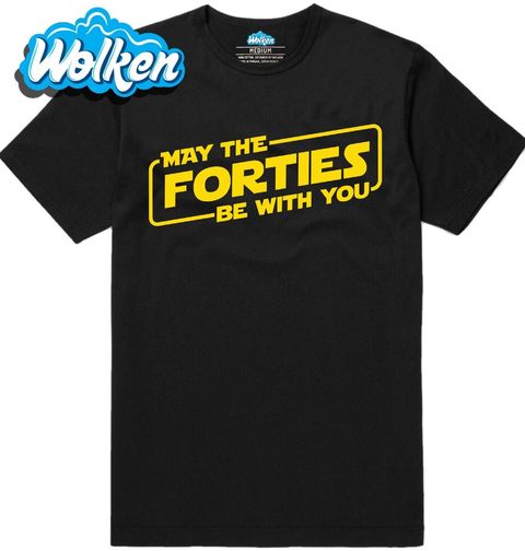 Obrázek produktu Pánské tričko Ať tě provází čtyřicítka Star Wars