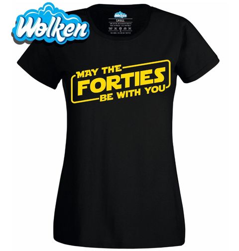 Obrázek produktu Dámské tričko Ať tě provází čtyřicítka Star Wars