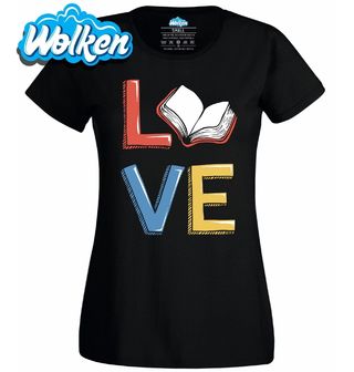 Dámské tričko Láska v knihách LOVE Books.jpg