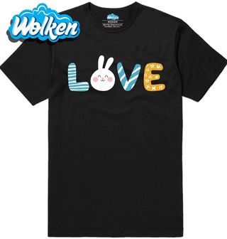 Pánské tričko Láska s králíčkem LOVE Bunny.jpg