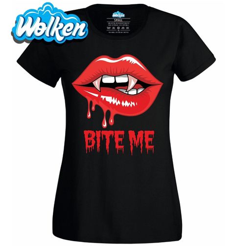 Obrázek produktu Dámské tričko Upíří Polibek BITE ME