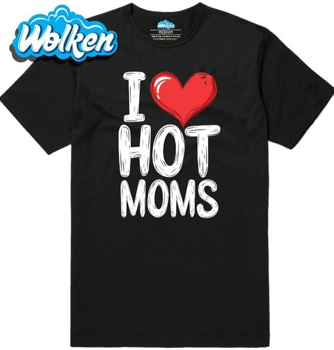 Obrázek produktu Pánské tričko Miluju žhavé maminy I Love Hot Moms
