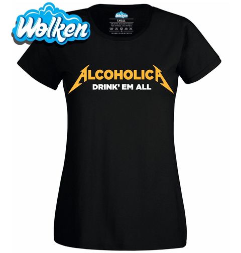 Obrázek produktu Dámské tričko Alcoholica Drink' em all