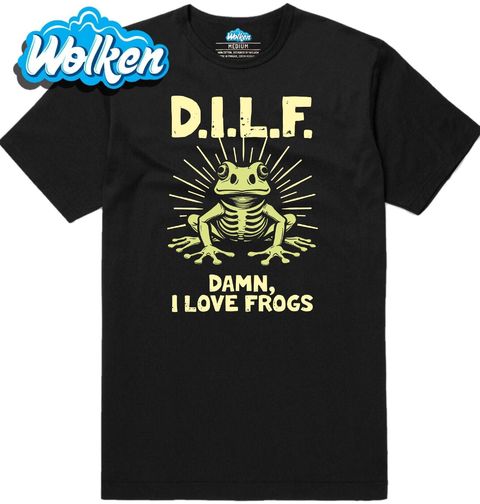 Obrázek produktu Pánské tričko D.I.L.F. Damn, I Love Frogs