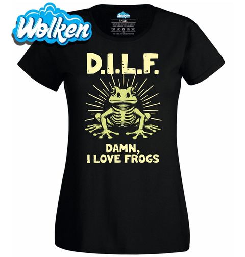 Obrázek produktu Dámské tričko D.I.L.F. Damn, I Love Frogs