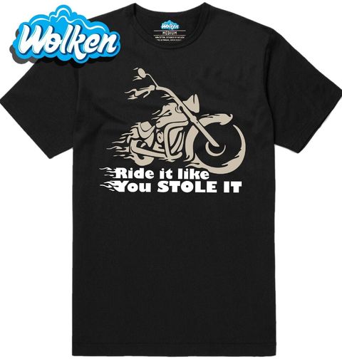 Obrázek produktu Pánské tričko Jezdi, jako bys ji ukradl Motorcycle