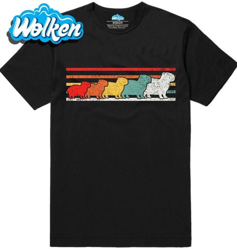 Obrázek produktu Pánské tričko Retro Kapybary v řadě