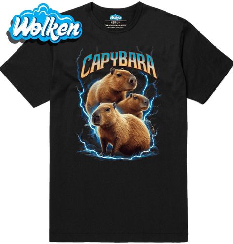 Obrázek produktu Pánské tričko Metalová Kapybara