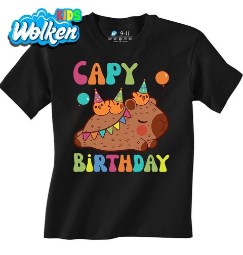 Obrázek produktu Dětské tričko Narozeninová Kapybara Capy Birthday
