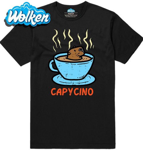 Obrázek produktu Pánské tričko Kapybara v Kávě Capycino