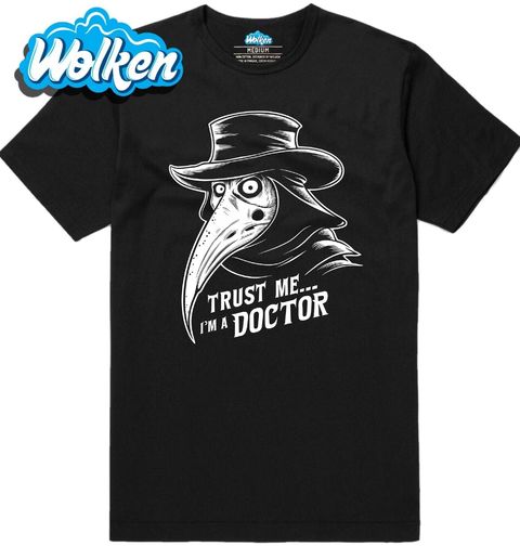 Obrázek produktu Pánské tričko Morový Doktor Plague Doctor Trust Me, I’m a Doctor