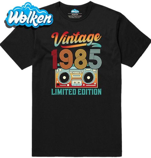 Obrázek produktu Pánské tričko Vintage 1985 Boombox