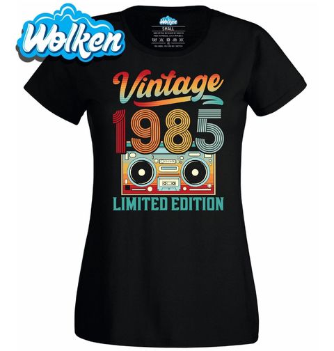 Obrázek produktu Dámské tričko Vintage 1985 Boombox