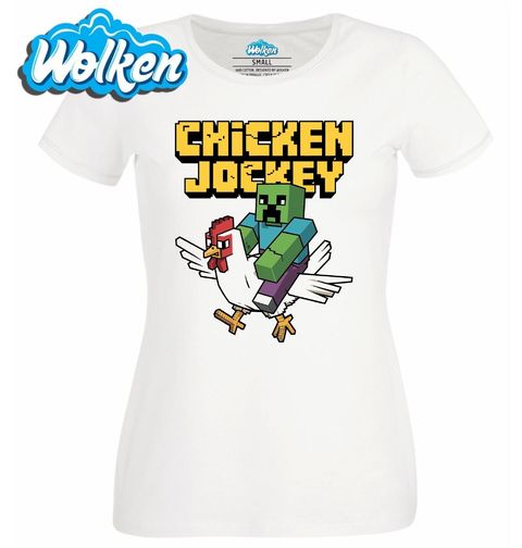 Obrázek produktu Dámské tričko Splašená slepice Chicken Jockey