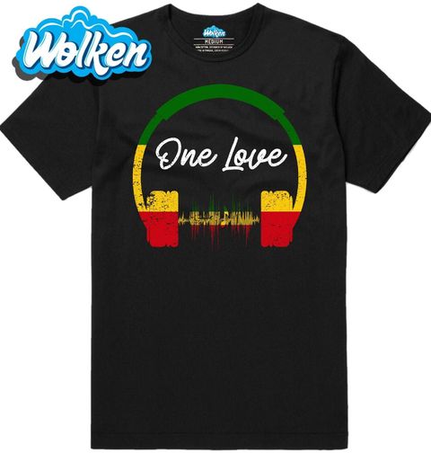 Obrázek produktu Pánské tričko Sluchátka Míru One Love
