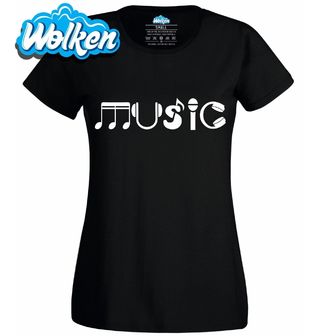 Dámské tričko Hudební Prvky Music.jpg