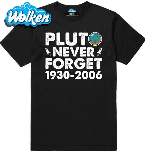 Obrázek produktu Pánské tričko Devátá planeta Pluto Never Forget