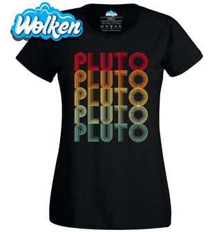 Dámské tričko Pluto Retro Planeta.jpg