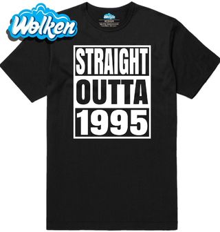Pánské tričko Přímo z roku 1995 Straight Outta.jpg