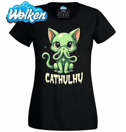 Obrázek produktu Dámské tričko Kočka Cthulhu Cathulhu