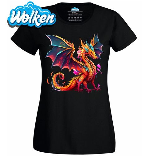 Obrázek produktu Dámské tričko Ohnivý Drak Fire Dragon