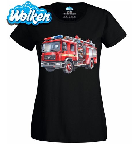 Obrázek produktu Dámské tričko Hasičské auto Fire Truck