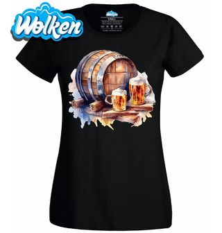 Dámské tričko Pivní Sud Beer Barrel.jpg