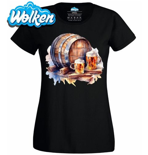 Obrázek produktu Dámské tričko Pivní Sud Beer Barrel