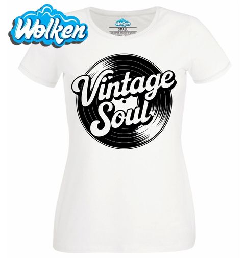Obrázek produktu Dámské tričko Duše na Vinylu Vintage Soul