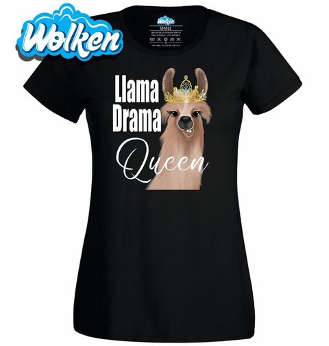 Obrázek produktu Dámské tričko Llama Drama Queen