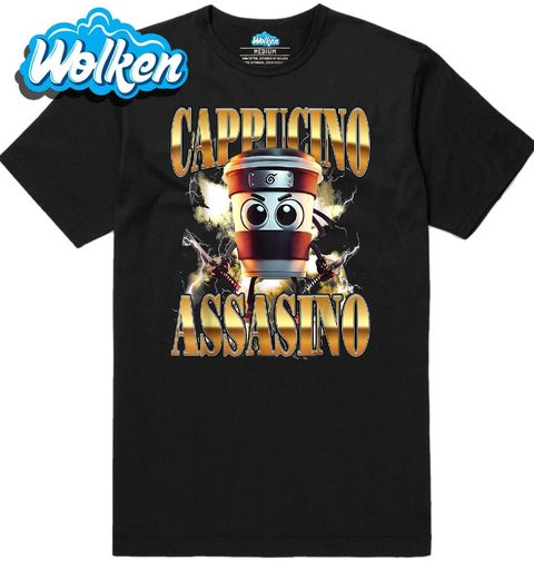 Obrázek produktu Pánské tričko Italský Brainrot Cappuccino Assasino
