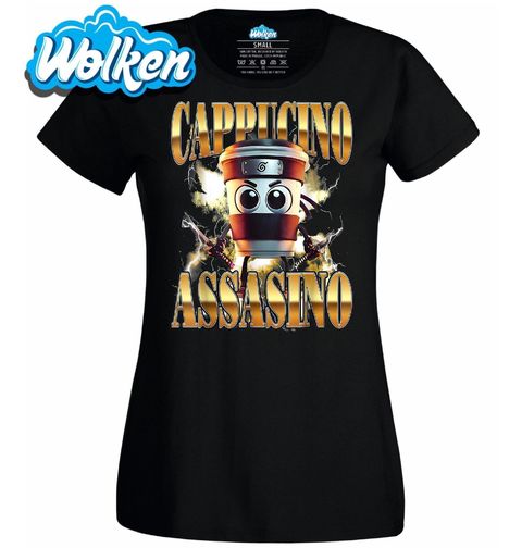 Obrázek produktu Dámské tričko Italský Brainrot Cappuccino Assasino