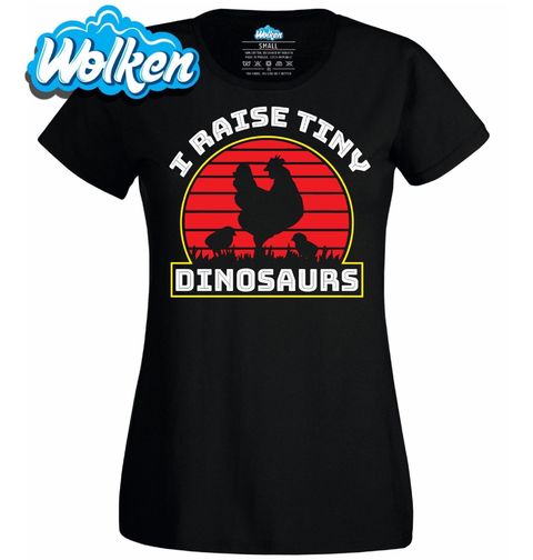 Obrázek produktu Dámské tričko Slepičí Park Chovám malé Dinosaury