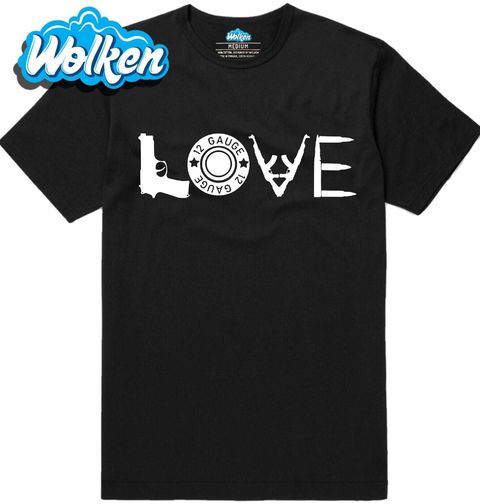 Obrázek produktu Pánské tričko Ozbrojená láska LOVE