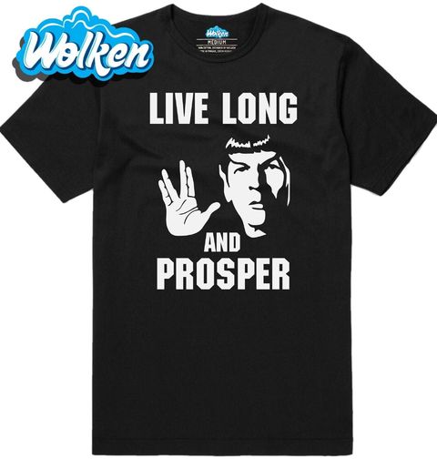 Obrázek produktu Pánské tričko Žij dlouho a blaze Star Trek