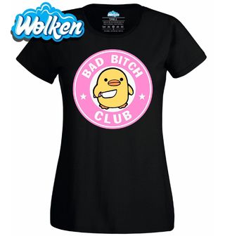 Dámské tričko Drsné kuře Bad Bitch Club.jpg