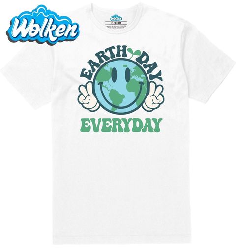 Obrázek produktu Pánské tričko Emoji Planeta Earth Day Everyday