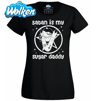 Dámské tričko Satan je můj Sugar Daddy.jpg
