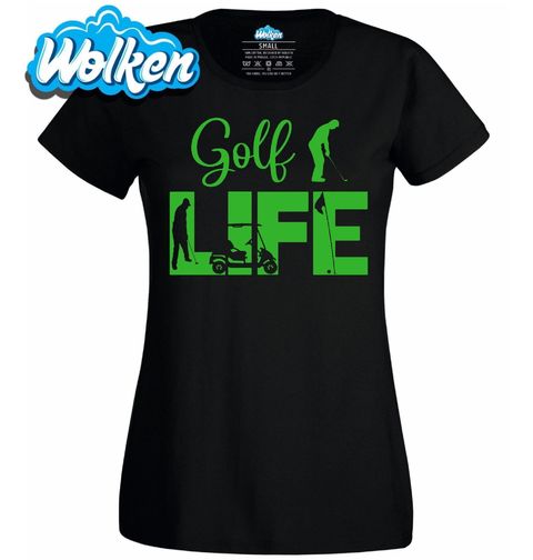 Obrázek produktu Dámské tričko Golfový život Golf Life