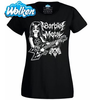 Dámské tričko Barbie Metal.jpg