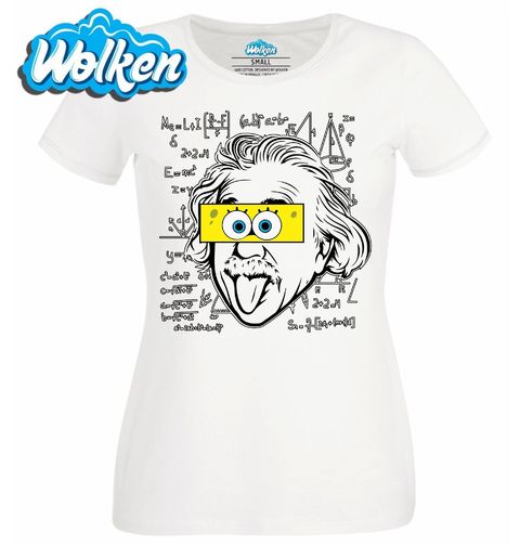 Obrázek produktu Dámské tričko Albert Einstein SpongeBobova rovnice