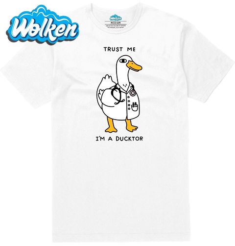 Obrázek produktu Pánské tričko Kachní doktor Trust me, I’m a ducktor