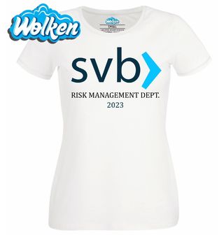 Dámské tričko  SVB Risk Management Dept.jpg